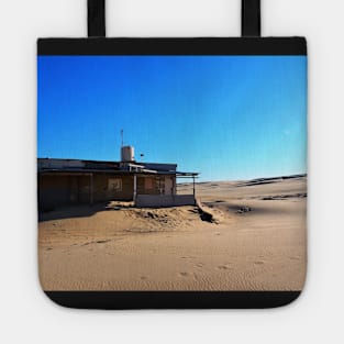 House on the Sand Dunes Tote