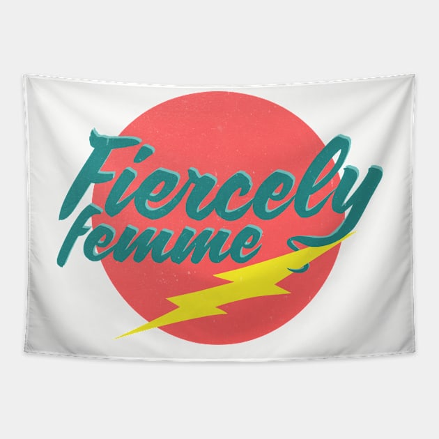 Fiercely Femme Tapestry by ModernQueerApparel