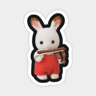 Calico Critters Sylvanian Families Violin Bunny Magnet