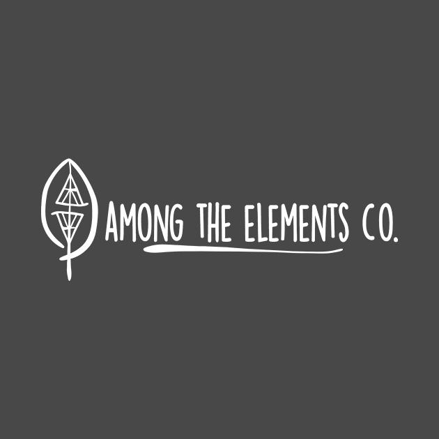 Among the Elements Co. White Horizontal Logo by Among the Elements Co.