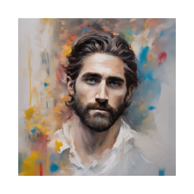 Jake Gyllenhaal`s face by bogfl