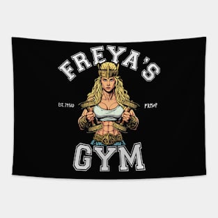 Freya's Gym - Viking Goddess Workout Tapestry