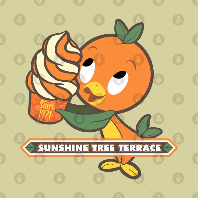 Florida Orange Bird - Sunshine Tree Terrace by The Dept. Of Citrus