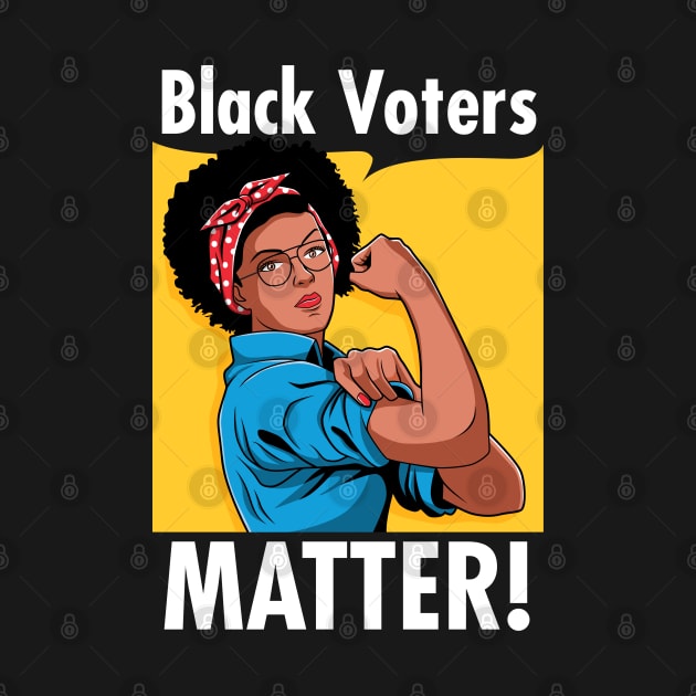 Black Voters Matter 2020 Election African American Gift by HCMGift