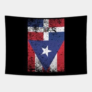 Domirican - Puerto Rican and Dominican Pride Tapestry