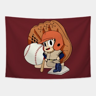 Baseball Guy Tapestry