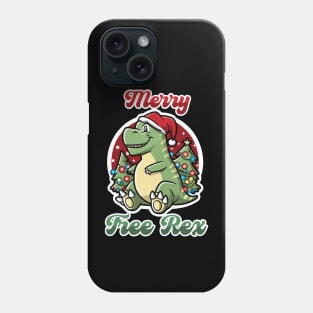 Merry Tree Rex Phone Case