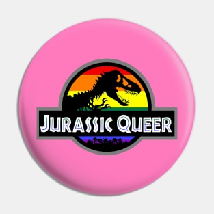 Jurassic Queer Pin