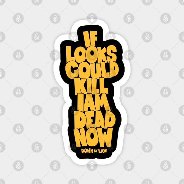 Down by Law Tribute - Roberto Benigni Quote - Jim Jarmusch Cult Movie Magnet by Boogosh