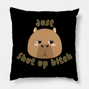 The Capybara Pillow