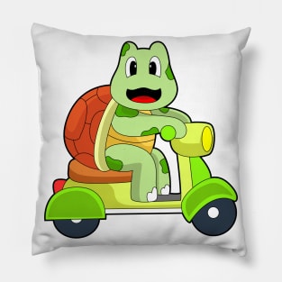 Turtle Scooter Pillow