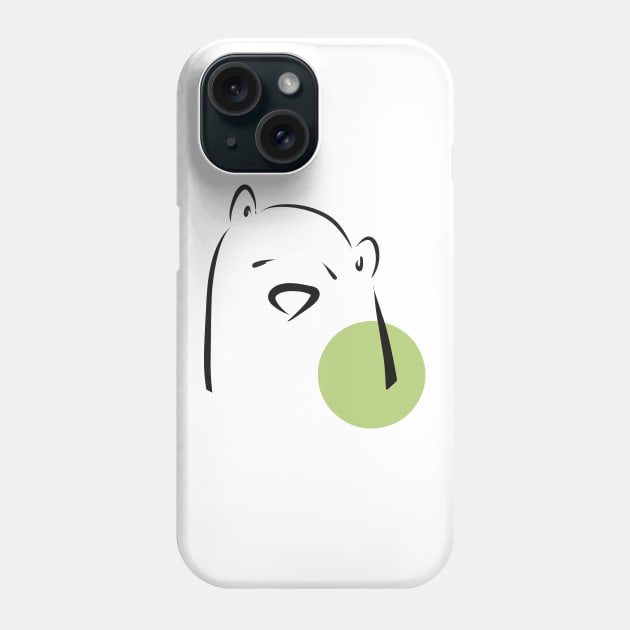 cute bear Phone Case by benbybenjamin