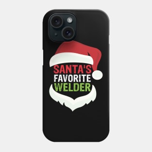 Santa's favorite welder cool Christmas welding Phone Case