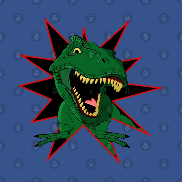 Tyrannosaurus Rex by rachybattlebot