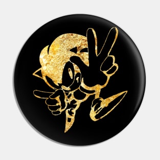 golden sonic Pin