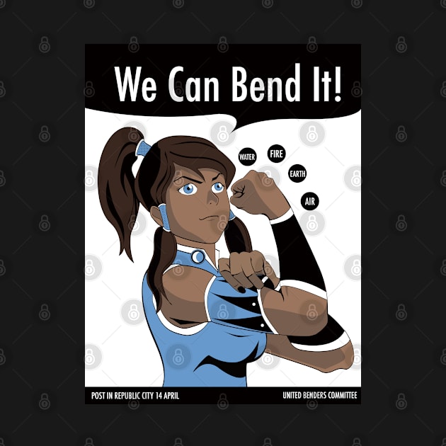 We Can Bend It by RachaelMakesShirts