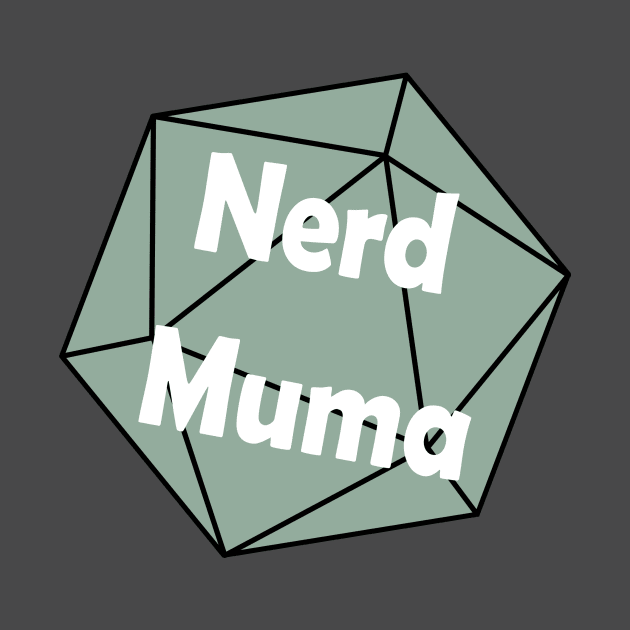 Nerd Muma Dice (orange) by yasminrose