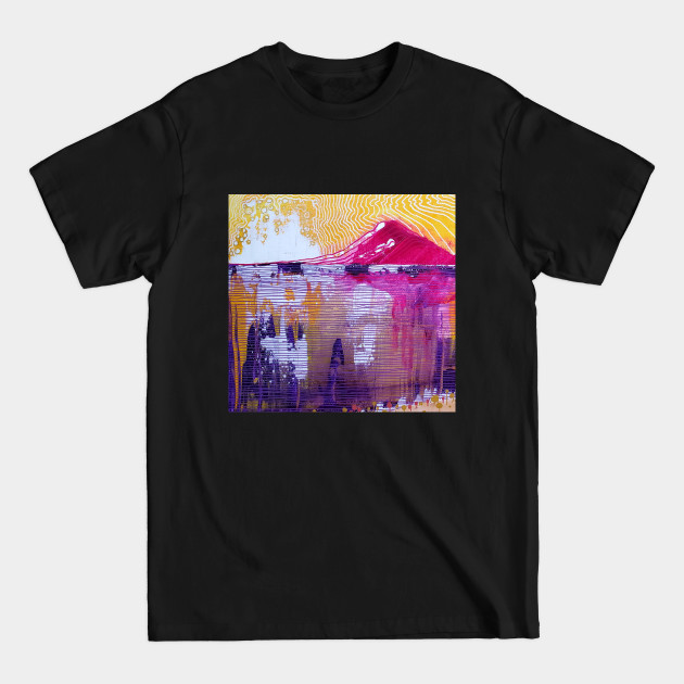 Discover Brightest sunset - Abstract Landscape Art - T-Shirt