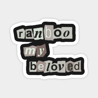 Ranboo my beloved Magnet