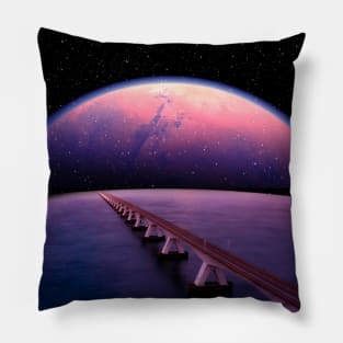 Let's Go To A Different Dimension Pillow