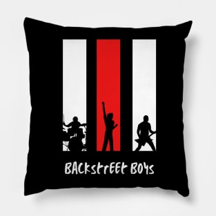 three boy Backstreet Boys vintage Pillow