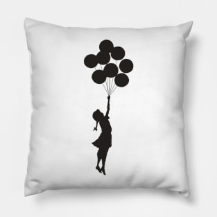 Banksy Balloon Pillow