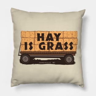 Hay is Grass! Pillow