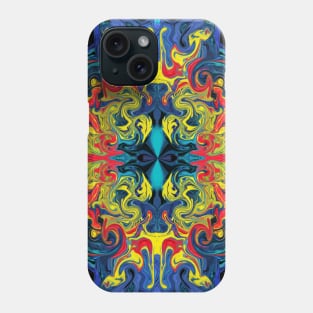 Carl Clrax Design - Symblic in Blue - Phone Case