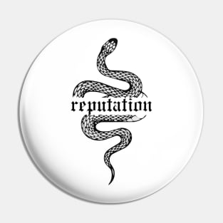 Reputation Taylor Switf Fan Art Pin