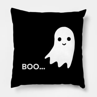 cute ghost boo Pillow