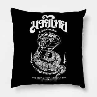 Muay Thai Sak Yant Snake Pillow