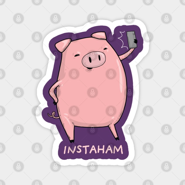Instaham Magnet by GoshWow®