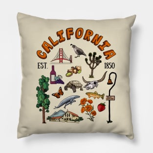 California Pictures Pillow