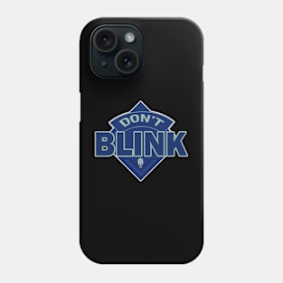 Don't Blink - Doctor Who Style Logo Phone Case