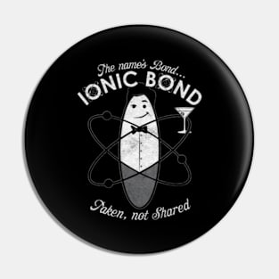 Ionic Bond Atom Pin