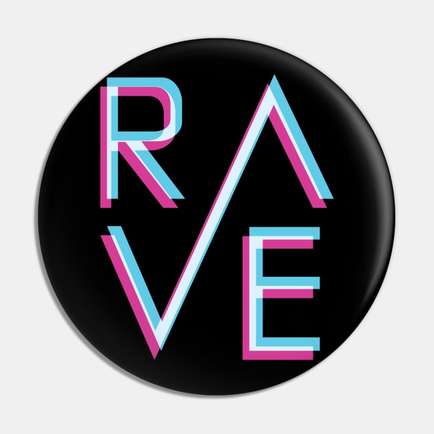 Techno Rave Tshirt Rave Pin by avshirtnation