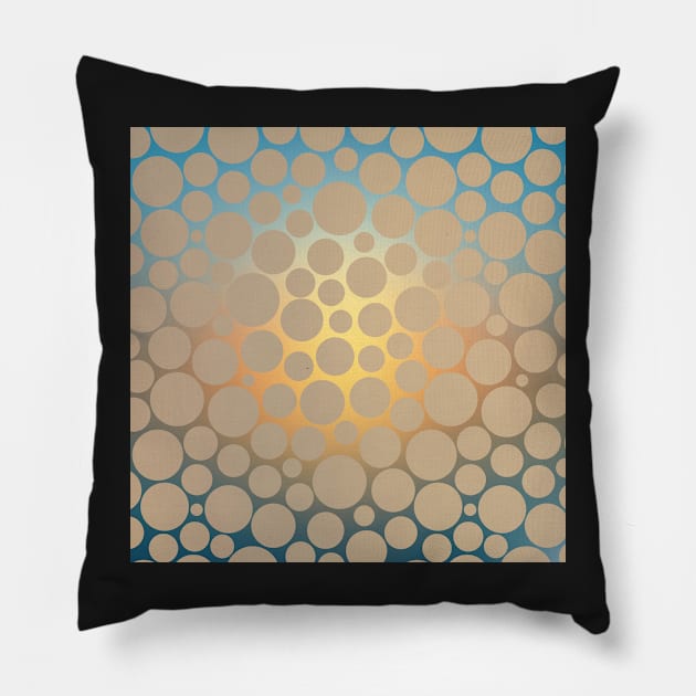 Pastel Dots Pillow by aklara