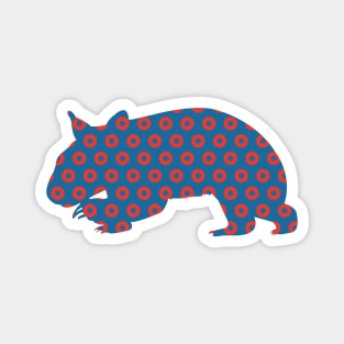 Phish Wombat Donuts Magnet