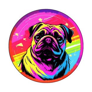 Pug Dog Pop Art T-Shirt