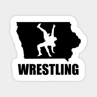 Iowa Wrestling Magnet