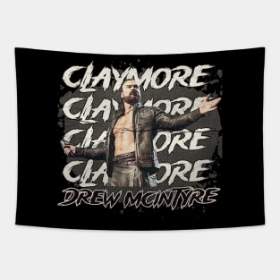 Drew Mcintyre Claymore Tapestry