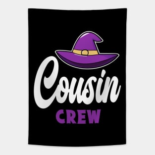 Halloween Cousin Matching Witch Hat Tapestry