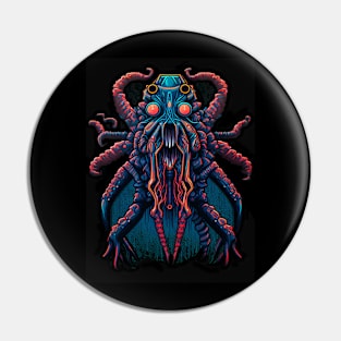 Octopus Alien Pin