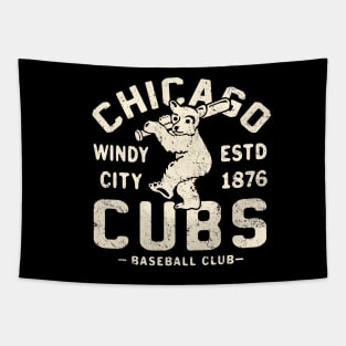 Chicago Cubs Retro 1 by Buck Tee Tapestry