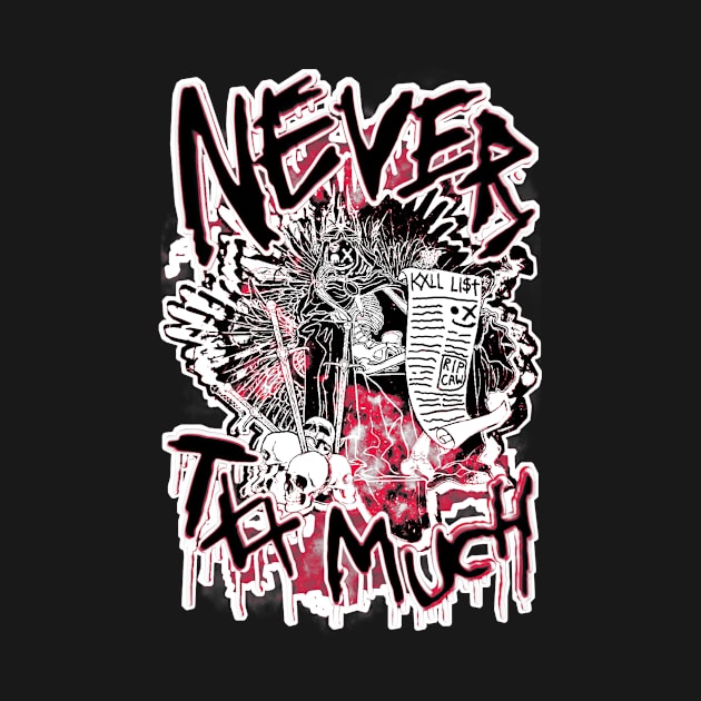 13XD XMY "NEVER TXX MUCH" (PINK) by KVLI3N