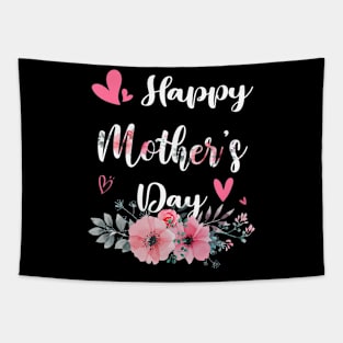 Mother's Day 2024 Cute Floral For Women Mom Grandma Tapestry