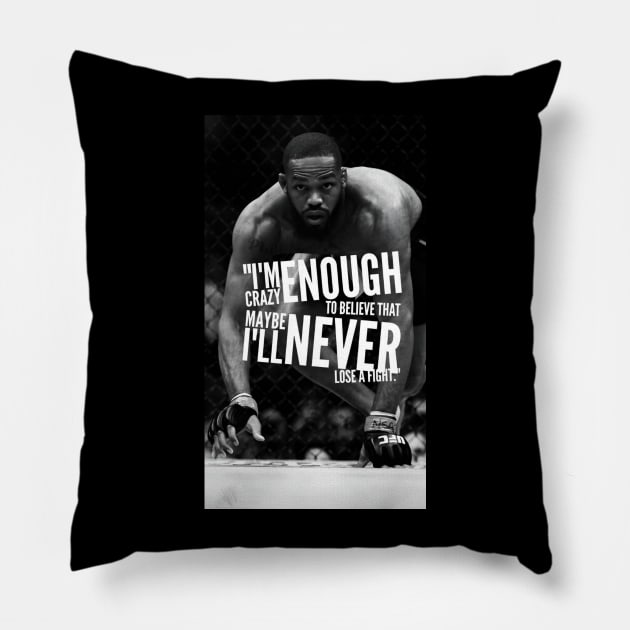 Jon 'Bones' Jones - UFC Champion Pillow by Fit-Flex