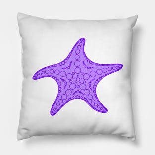 Starfish (purple) Pillow