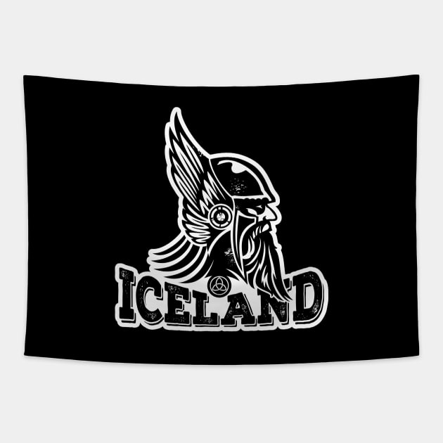 Iceland - Viking Tapestry by marieltoigo