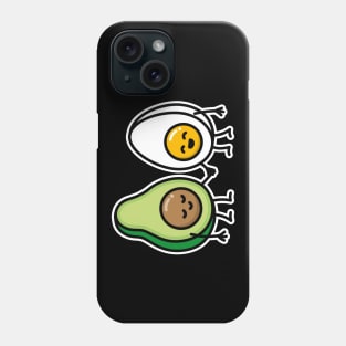 Keto Egg Avocado Ketogenic Ketosis low carb Diet Phone Case